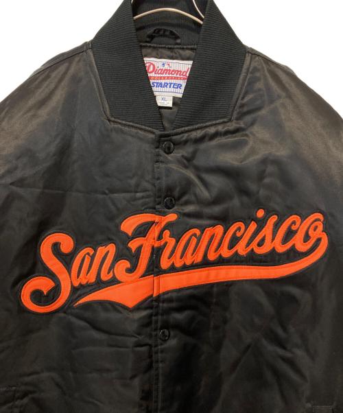 STARTER（スターター）STARTER (スターター) スタジャン ブラック サイズ:XLの古着・服飾アイテム