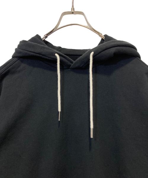 JIL SANDER+（ジルサンダープラス）JIL SANDER+ (ジルサンダープラス) プルオーバーパーカー ブラック サイズ:Mの古着・服飾アイテム