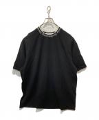 Acne studiosアクネ ストゥディオス）の古着「リブロゴtシャツ」｜ブラック