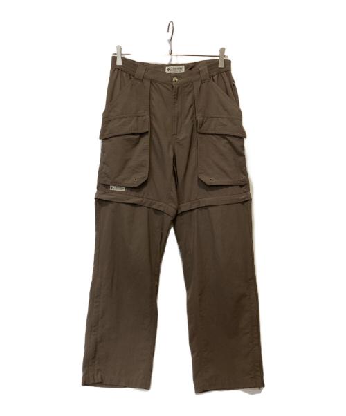 Columbia（コロンビア）Columbia (コロンビア) デタッチャブルカーゴパンツ ブラウン サイズ:Sの古着・服飾アイテム
