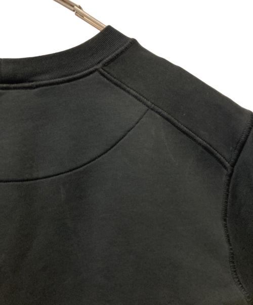 STONE ISLAND（ストーンアイランド）STONE ISLAND (ストーンアイランド) クルーネックスウェット ブラック サイズ:Ｌの古着・服飾アイテム