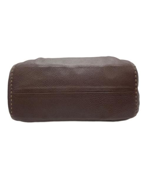 HENRY BEGUELIN（エンリーベグリン）HENRY BEGUELIN (エンリーベグリン) レザーバッグ ブラウンの古着・服飾アイテム