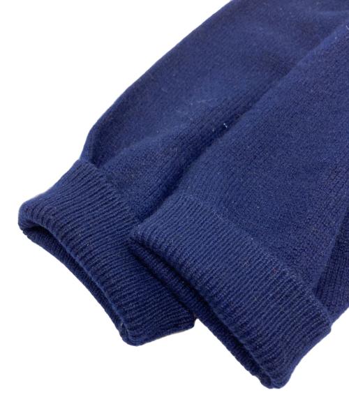 Pringle（プリングル）Pringle (プリングル) カシミヤアーガイルVネックニット ネイビー サイズ:42の古着・服飾アイテム