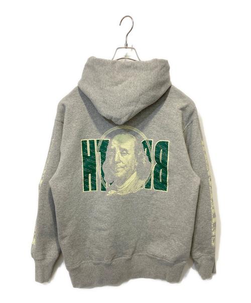 BREATH（ブレス）BREATH (ブレス) BENJAMIN LOGO PULLOVER HOODIE グレー サイズ:Lの古着・服飾アイテム