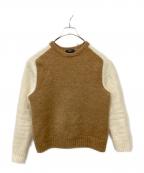 HERNOヘルノ）の古着「プレーン アルパカ ウール ニット」｜ベージュ