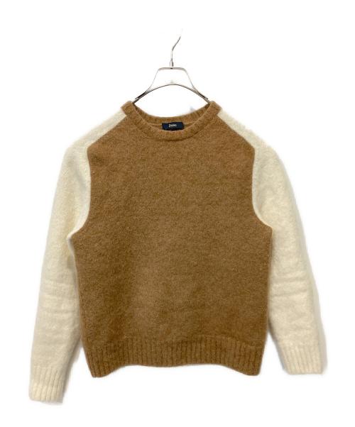 HERNO（ヘルノ）HERNO (ヘルノ) プレーン アルパカ ウール ニット ベージュ サイズ:48の古着・服飾アイテム