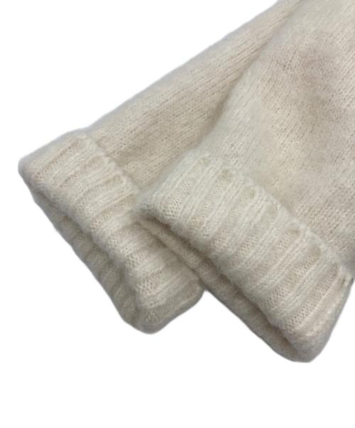 HERNO（ヘルノ）HERNO (ヘルノ) プレーン アルパカ ウール ニット ベージュ サイズ:48の古着・服飾アイテム