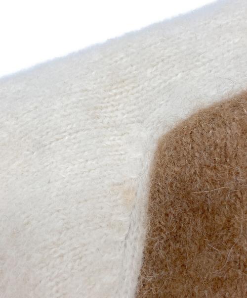 HERNO（ヘルノ）HERNO (ヘルノ) プレーン アルパカ ウール ニット ベージュ サイズ:48の古着・服飾アイテム