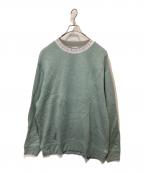 Acne studiosアクネ ストゥディオス）の古着「首元ロゴスウェット」｜ブルー