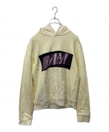 Maison Margiela（メゾンマルジェラ）の古着「MMロゴパーカー」｜イエロー