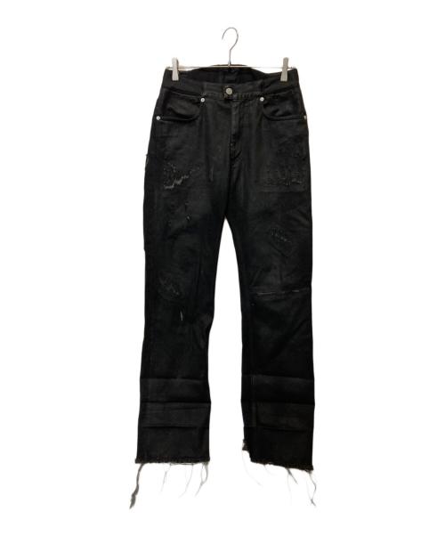 ALYX（アリクス）ALYX (アリクス) ダメージ加工デニムパンツ ブラック サイズ:28の古着・服飾アイテム
