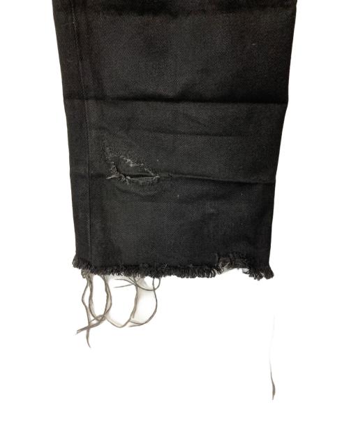 ALYX（アリクス）ALYX (アリクス) ダメージ加工デニムパンツ ブラック サイズ:28の古着・服飾アイテム