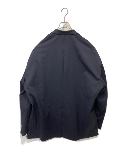 MAISON SPECIAL（メゾンスペシャル）MAISON SPECIAL (メゾンスペシャル) Wool Mix Smooth Prime-Over Peaked Lapel Double Tailored Jacket ネイビー サイズ:Sの古着・服飾アイテム