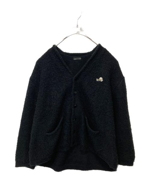 LAD MUSICIAN（ラッドミュージシャン）LAD MUSICIAN (ラッドミュージシャン) モヘアカーディガン ブラック サイズ:44の古着・服飾アイテム