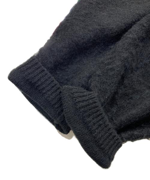 LAD MUSICIAN（ラッドミュージシャン）LAD MUSICIAN (ラッドミュージシャン) モヘアカーディガン ブラック サイズ:44の古着・服飾アイテム