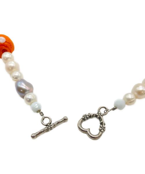 Ian Charms（イアンチャーム）Ian Charms (イアンチャーム) チャームパールネックレス マルチカラーの古着・服飾アイテム