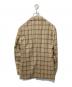 ORAZIO LUCIANO (オラッツィオルチアーノ) アルパカ混チェックテーラードジャケット ベージュ サイズ:44：40000円
