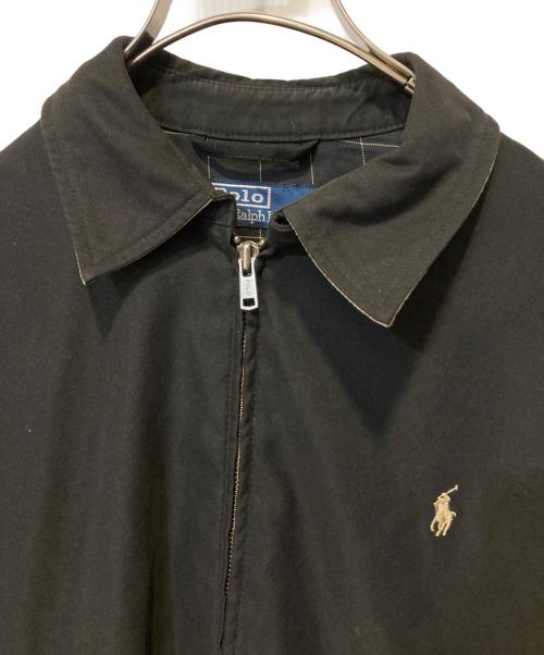 POLO RALPH LAUREN（ポロ・ラルフローレン）POLO RALPH LAUREN (ポロ・ラルフローレン) スイングトップ ブラック サイズ:Sの古着・服飾アイテム