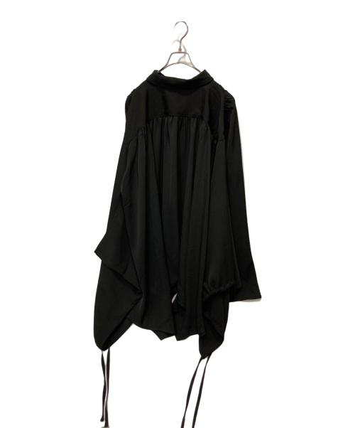 NOT CONVENTIONAL（ノットコンベンショナル）NOT CONVENTIONAL (ノットコンベンショナル) オーバーサイズシャツ ブラック サイズ:FREEの古着・服飾アイテム