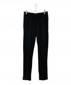 DRIES VAN NOTENドリスヴァンノッテン）の古着「コットンジップパンツ」｜ブラック