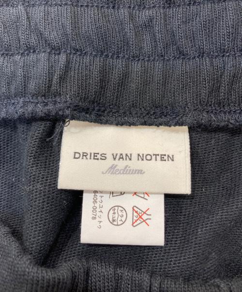 DRIES VAN NOTEN（ドリスヴァンノッテン）DRIES VAN NOTEN (ドリスヴァンノッテン) コットンジップパンツ ブラック サイズ:Mの古着・服飾アイテム
