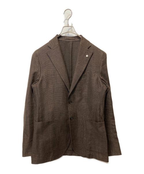 L.B.M.1911（エルビーエム1911）L.B.M.1911 (エルビーエム1911) テーラードジャケット ブラウン サイズ:48の古着・服飾アイテム