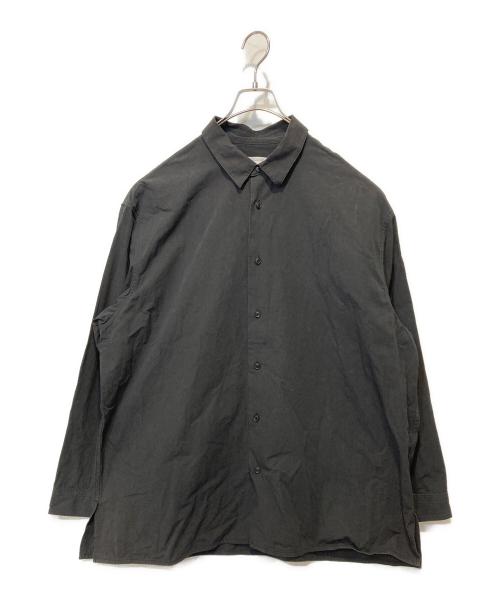 nonnotte（ノノット）nonnotte (ノノット) OVERSIZED SHIRT ブラック サイズ:5の古着・服飾アイテム