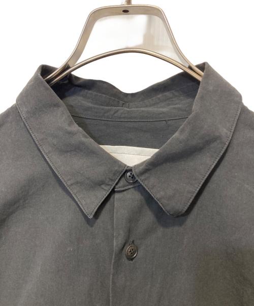 nonnotte（ノノット）nonnotte (ノノット) OVERSIZED SHIRT ブラック サイズ:5の古着・服飾アイテム