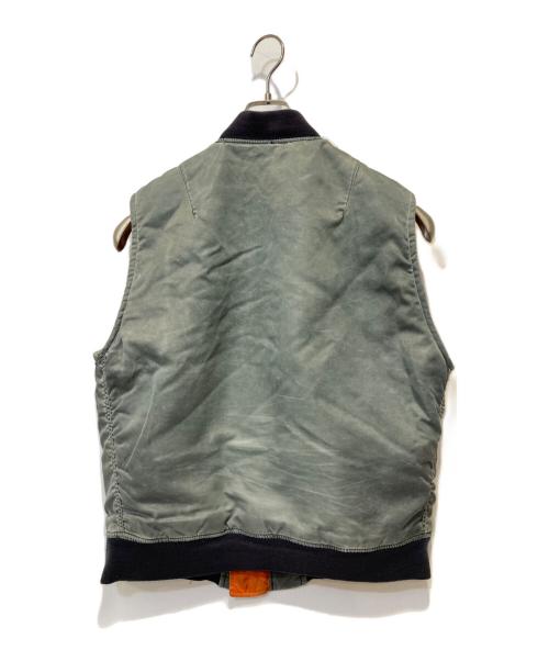 古着（フルギ）古着 (フルギ) ミリタリーベスト グリーン サイズ:表記不明の古着・服飾アイテム