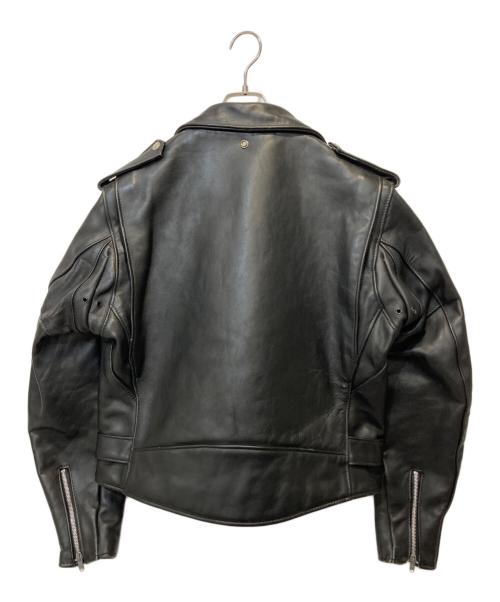 Schott（ショット）Schott (ショット) ダブルライダースジャケット ブラック サイズ:42の古着・服飾アイテム