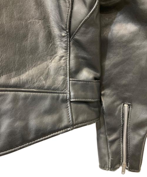 Schott（ショット）Schott (ショット) ダブルライダースジャケット ブラック サイズ:42の古着・服飾アイテム