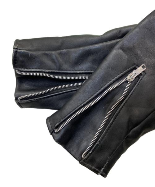 Schott（ショット）Schott (ショット) ダブルライダースジャケット ブラック サイズ:42の古着・服飾アイテム