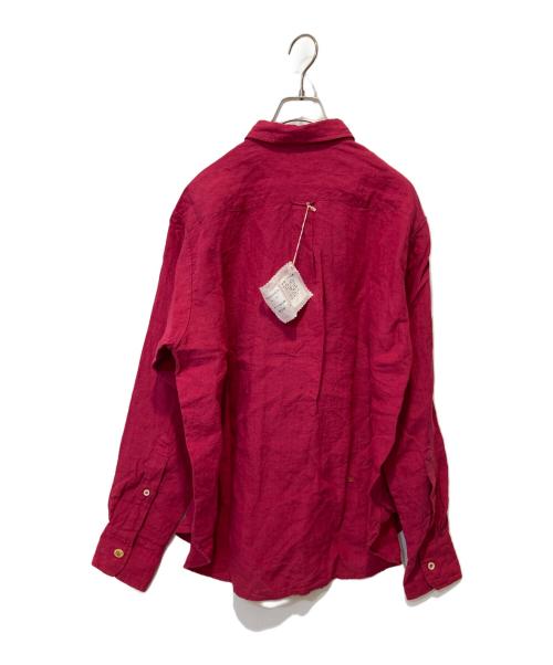 45R（フォーティファイブ・アール）45R (フォーティファイブ・アール) リネンシャツ ショッキングピンク サイズ:03の古着・服飾アイテム