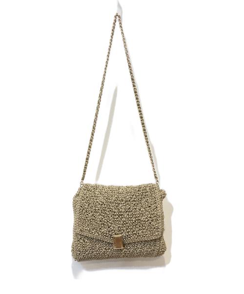 ANTEPRIMA（アンテプリマ）ANTEPRIMA (アンテプリマ) グラフェッタワイヤーバッグ ベージュの古着・服飾アイテム