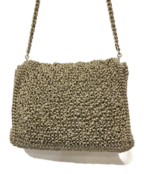 ANTEPRIMA（アンテプリマ）ANTEPRIMA (アンテプリマ) グラフェッタワイヤーバッグ ベージュの古着・服飾アイテム