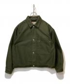 Traditional Weatherwearトラディショナルウェザーウェア）の古着「WORK JACKET 001」｜グリーン