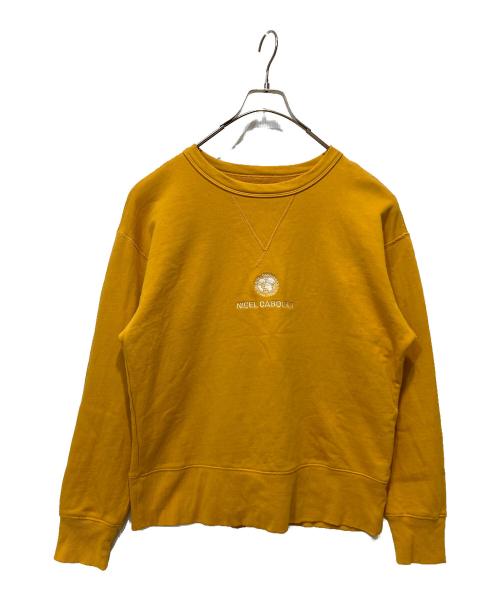 NIGEL CABOURN（ナイジェルケーボン）NIGEL CABOURN (ナイジェルケーボン) フロントロゴスウェット イエロー サイズ:Mの古着・服飾アイテム