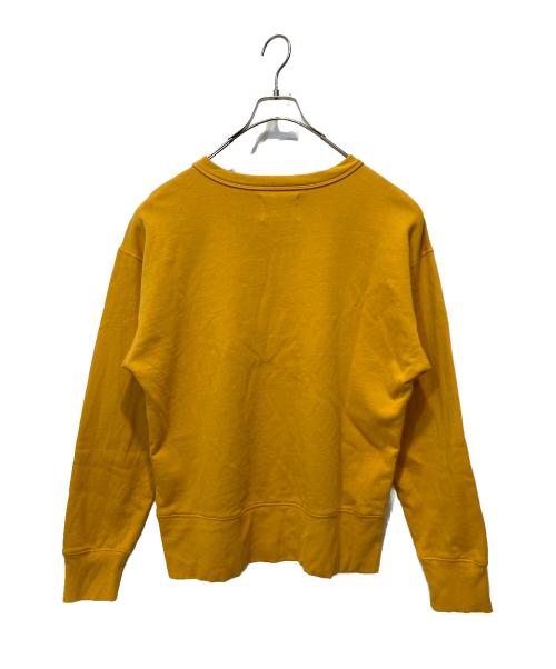 NIGEL CABOURN（ナイジェルケーボン）NIGEL CABOURN (ナイジェルケーボン) フロントロゴスウェット イエロー サイズ:Mの古着・服飾アイテム