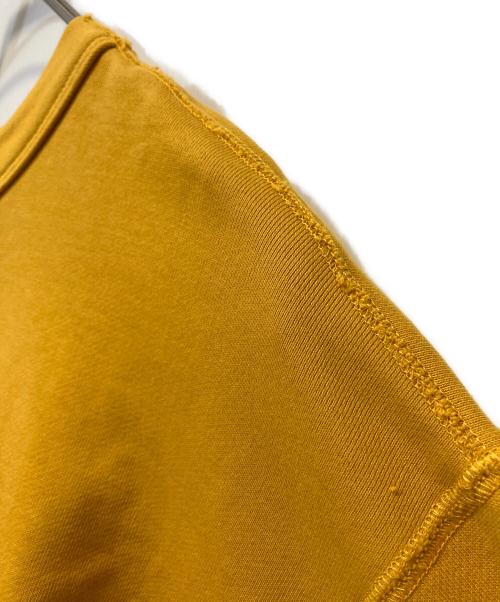 NIGEL CABOURN（ナイジェルケーボン）NIGEL CABOURN (ナイジェルケーボン) フロントロゴスウェット イエロー サイズ:Mの古着・服飾アイテム