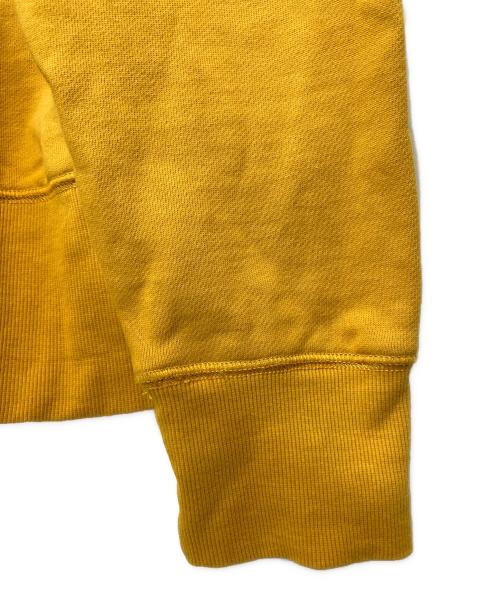 NIGEL CABOURN（ナイジェルケーボン）NIGEL CABOURN (ナイジェルケーボン) フロントロゴスウェット イエロー サイズ:Mの古着・服飾アイテム