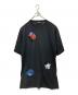 RAF SIMONS（ラフシモンズ）の古着「オーバーサイズプリンテッドホールズTシャツ」｜ブラック