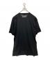 RAF SIMONS (ラフシモンズ) オーバーサイズプリンテッドホールズTシャツ ブラック サイズ:M：18000円