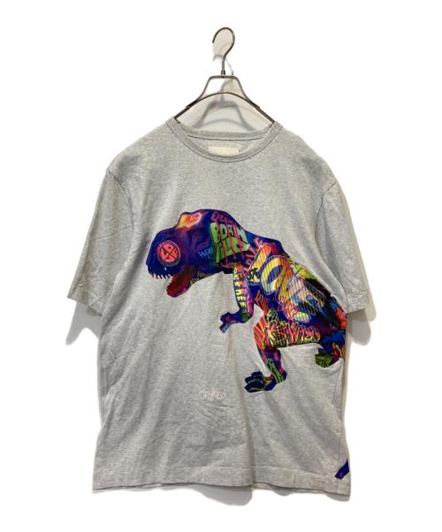 JUUN.J（ジュン・ジー）JUUN.J (ジュン・ジー) カットソー グレー サイズ:48の古着・服飾アイテム