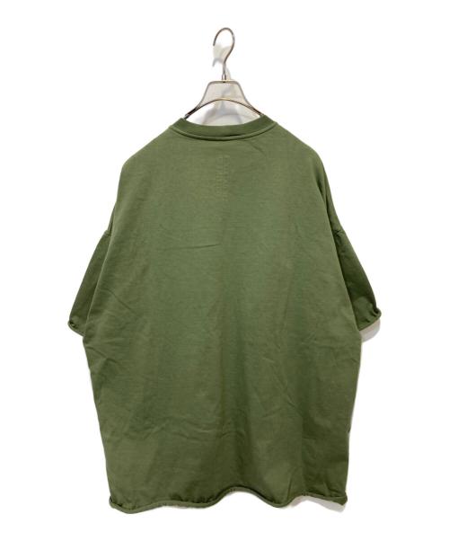RICK OWENS（リックオウエンス）RICK OWENS (リックオウエンス) TOMMY TEE グリーン サイズ:1の古着・服飾アイテム