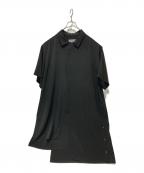 Yohji Yamamoto pour hommeヨウジヤマモト プールオム）の古着「オーバーサイズシャツ」｜ブラック