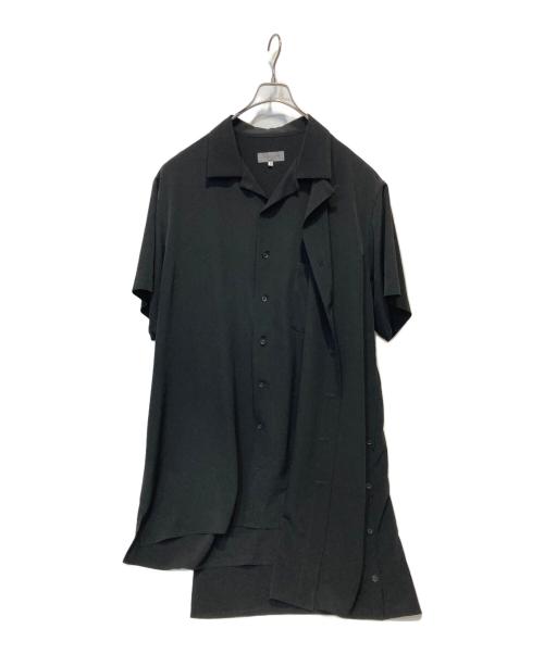 Yohji Yamamoto pour homme（ヨウジヤマモト プールオム）Yohji Yamamoto pour homme (ヨウジヤマモト プールオム) オーバーサイズシャツ ブラック サイズ:3の古着・服飾アイテム
