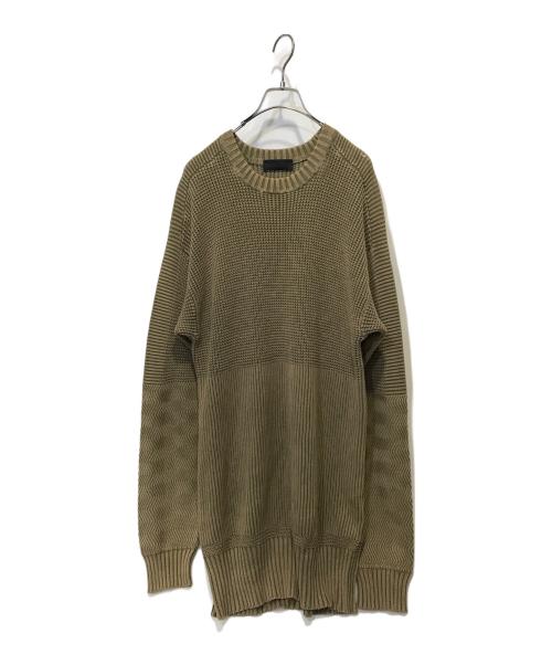 DIESEL Black Gold（ディーゼル ブラック ゴールド）DIESEL BLACK GOLD (ディーゼル ブラック ゴールド) コットンニット ブラウン サイズ:表記無しの古着・服飾アイテム