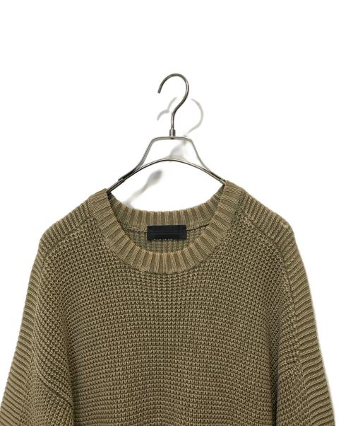 DIESEL Black Gold（ディーゼル ブラック ゴールド）DIESEL BLACK GOLD (ディーゼル ブラック ゴールド) コットンニット ブラウン サイズ:表記無しの古着・服飾アイテム