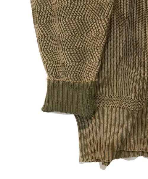 DIESEL Black Gold（ディーゼル ブラック ゴールド）DIESEL BLACK GOLD (ディーゼル ブラック ゴールド) コットンニット ブラウン サイズ:表記無しの古着・服飾アイテム