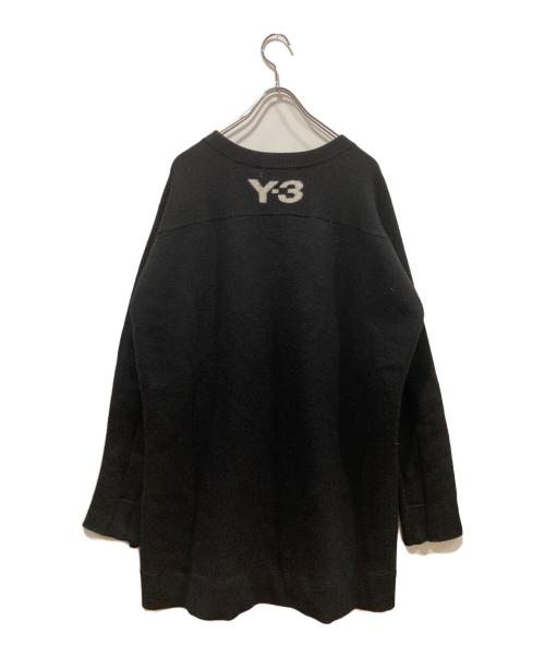 Y-3（ワイスリー）Y-3 (ワイスリー) U KNT STKD SWT ブラック サイズ:Sの古着・服飾アイテム
